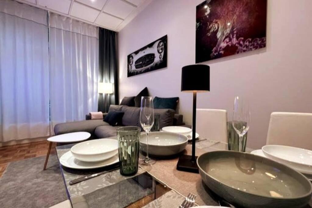 לייפציג Soul-Apartment Terrasse Privat-Parkplatz Boxspringbett 55Zoll Tv Wlan מראה חיצוני תמונה
