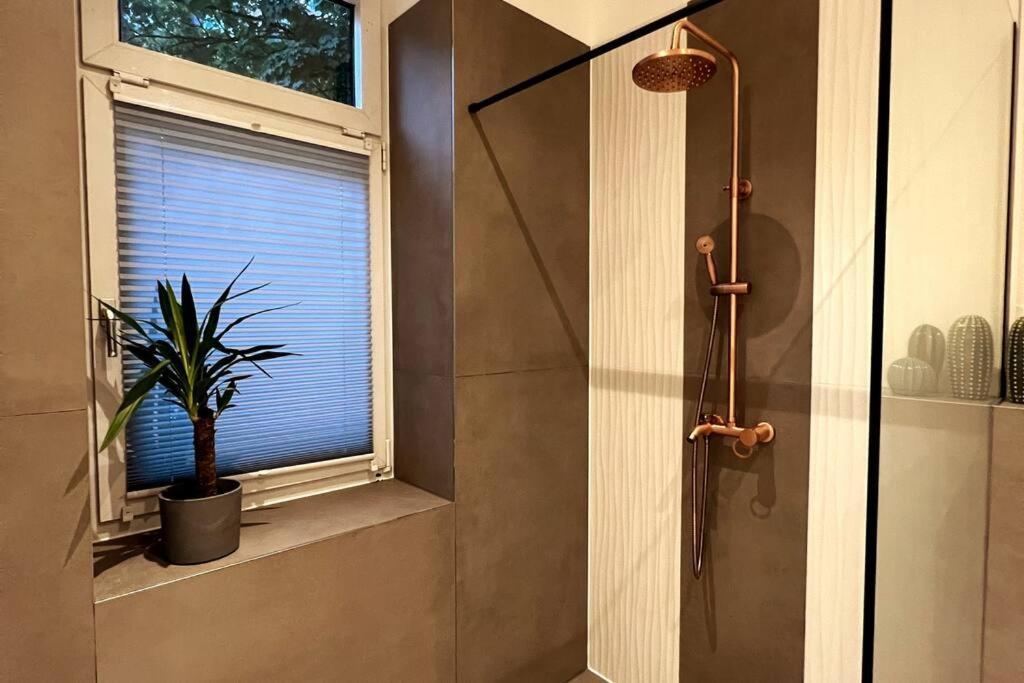 לייפציג Soul-Apartment Terrasse Privat-Parkplatz Boxspringbett 55Zoll Tv Wlan מראה חיצוני תמונה